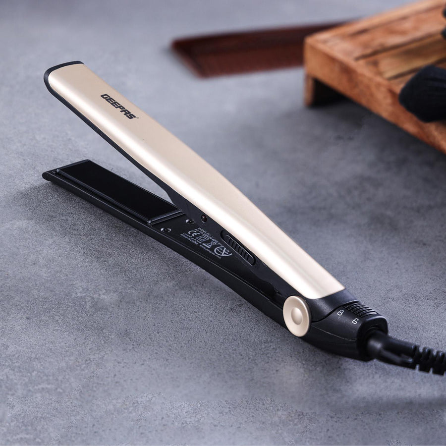 Ceramic Hair Straightener with Ceramic Coating Plates and LED Light Indicator 28W GHS86016UK (Parcel Rate)