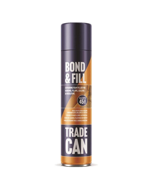 Rapide Bond & Fill Expanding Foam Filler 750ml 1706 (Parcel Rate)