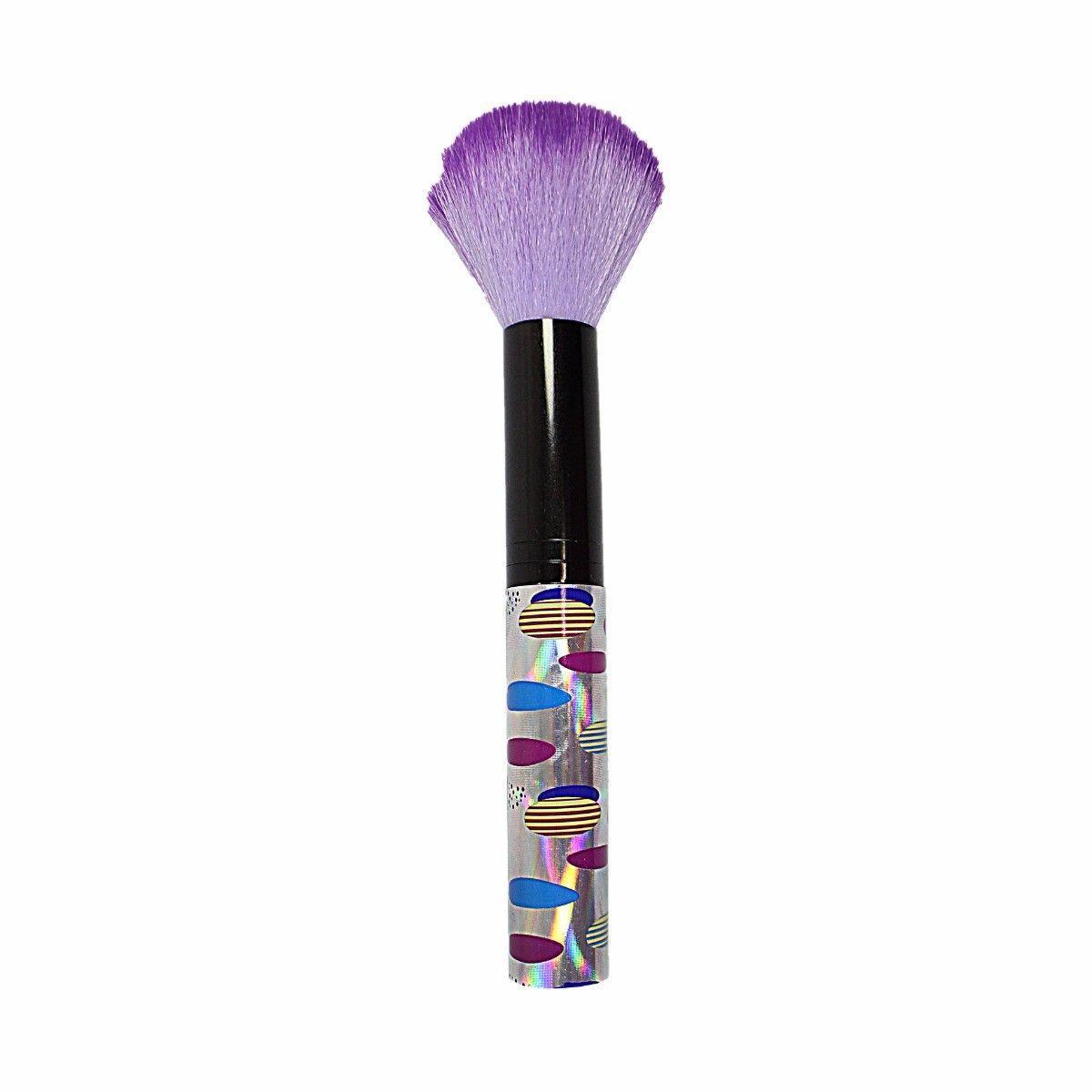 Make Up Powder Brush with Printed Floral Handle 15.5 cm Assorted Designs 2238 (Parcel Rate)