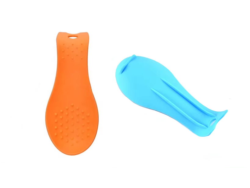 Silicone Cooking Spoon Rest 21 x 10 cm Assorted Colours 7259 (Parcel Rate)