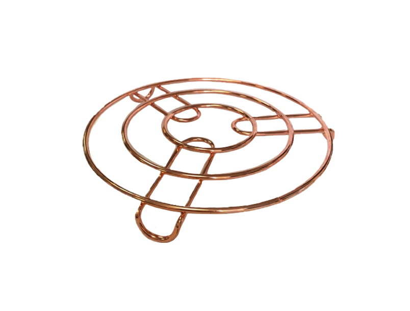 Metal Kitchen Pan Coaster Trivet Rose Gold 20 cm 7302RG (Parcel Rate)