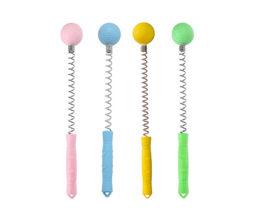 Flexible Back Pain Ball Massage Hammer 33 cm Assorted Colours 7499 (Parcel Rate)