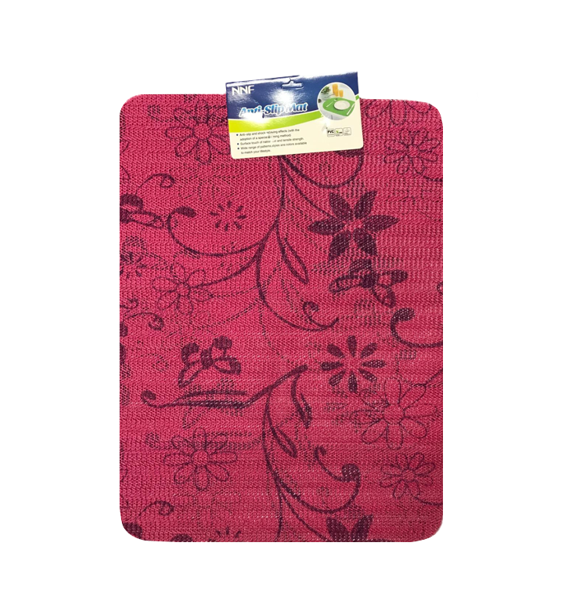 PVC Non Slip Dining Placemat with Floral Print 30 x 40 cm Pack of 2 Assorted Designs 7512 (Parcel Rate)