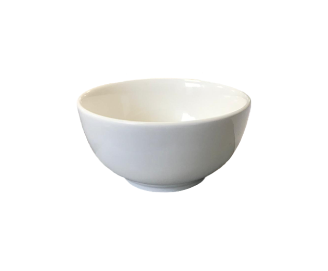 Dining Rice Bowl Plain White 11 x 5.5 cm 7823 (Parcel Plus Rate)