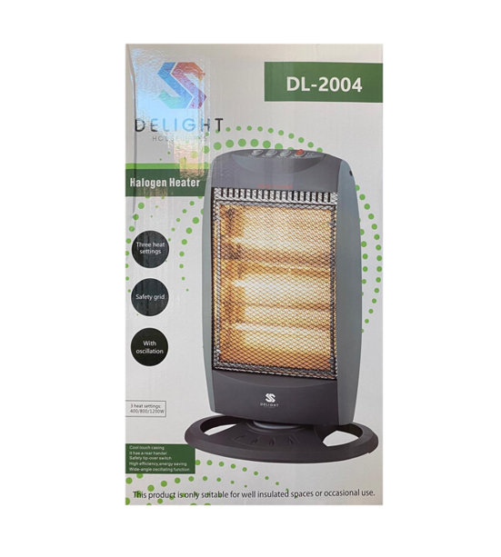 Delight Housewares Halogen Heater 3 Bar DL2004 (Big Parcel Rate)