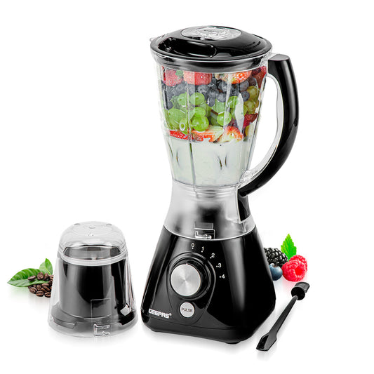 2-In-1 Portable Food Jug Blender and Grinder 1.5L Black GSB44092BK (Big Parcel Rate)