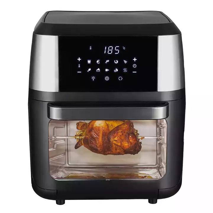 50 Units 1700W French Door Air Oven, 12L-15L Multi-functional, Healthy Digital Air Fryer, Oil-Free, Stainless Steel Convection Hot Air Oven