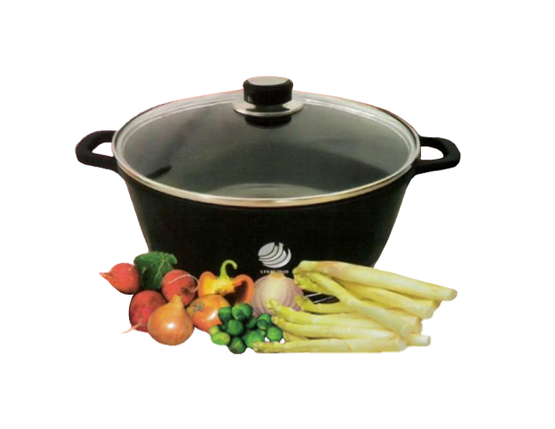 Non Stick Diecast Casserole Pot 32cm ST81854 (Parcel Rate)