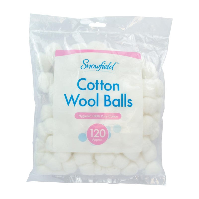 Cotton Wool Balls Pack of 120 321399 (Parcel Rate)