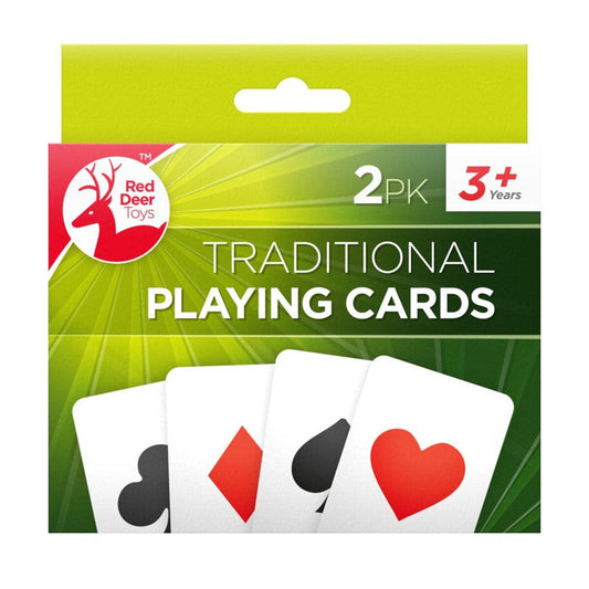 Traditional Playing Cards 2 Pack 316802 (Parcel Rate)