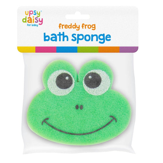 Freddy Frog Bath Sponge 23 x 15.5 x 3.2 cm 318004 (Parcel Rate)