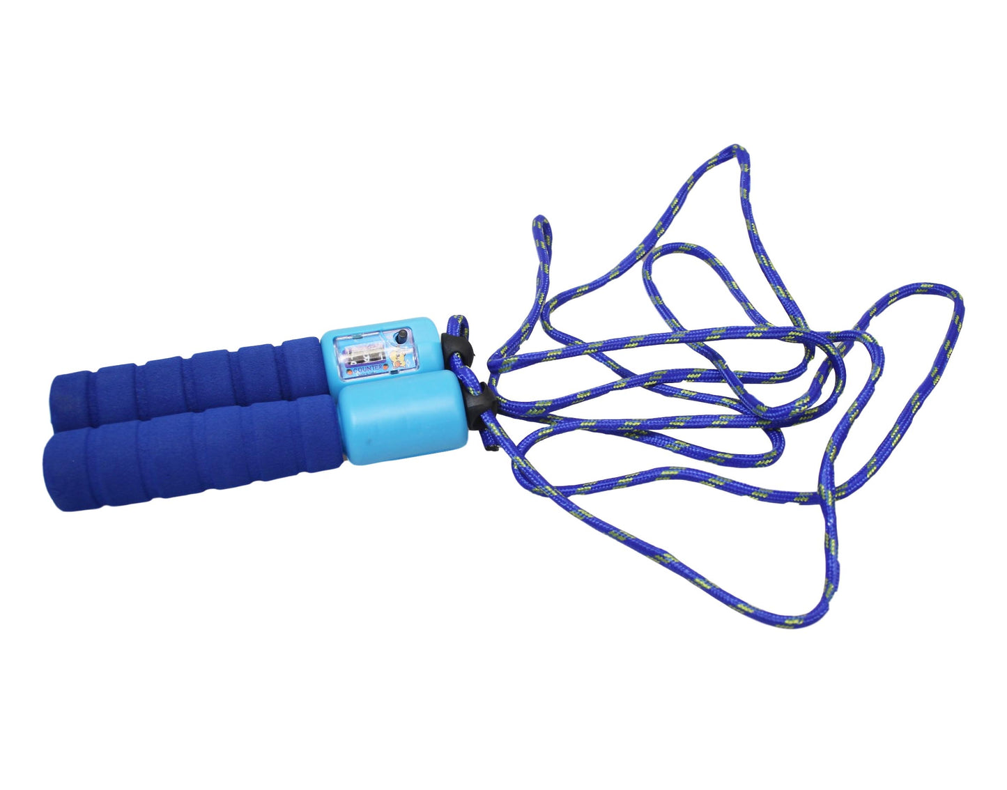 Children's Skipping Rope with Counter and Soft Handle Assorted Colours 0378 A  (Parcel Rate)