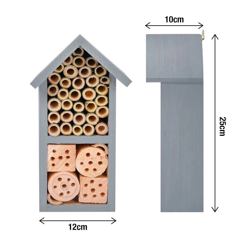 Eco Friendly Insect Garden House 24 x 12 x 10cm 1121 (Parcel Rate)