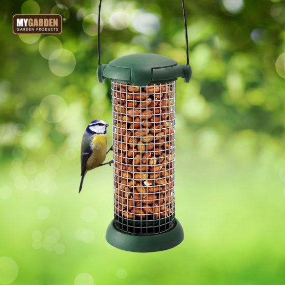 Garden Hanging Bird Peanut Feeder 19.5 x 9.5 cm 1283 (Parcel Rate)