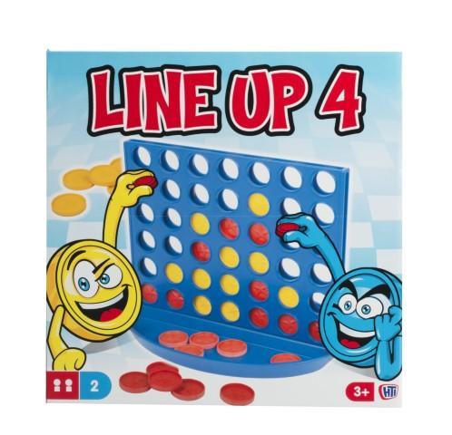 Classic Traditional Line Up 4 in a Row Family Board Game 374309 / 1374309  (Parcel Rate)