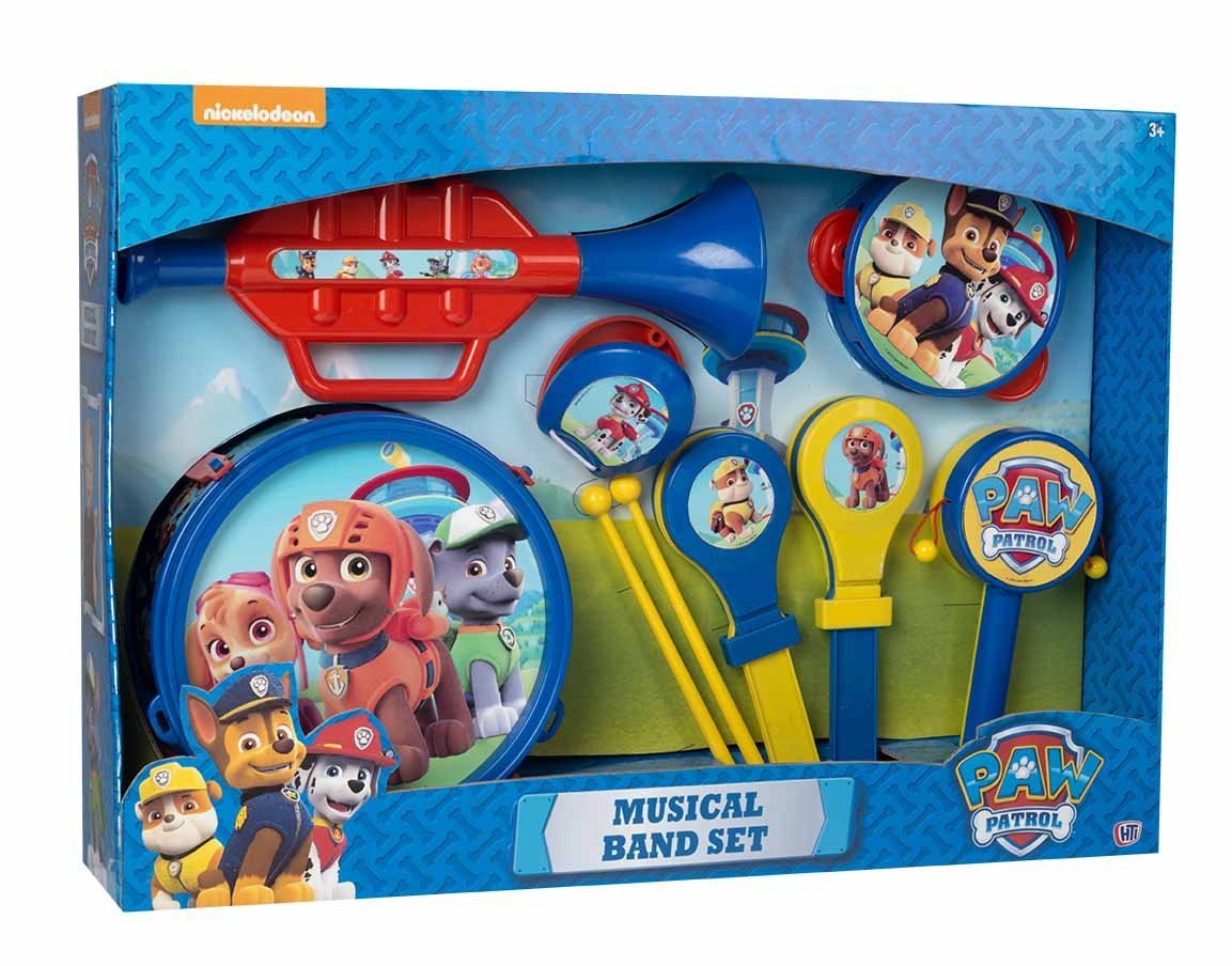 Paw Patrol Musical Band Kids Music Toy Kids Drum Trumpet Tambourine 1383756 (Parcel Rate)