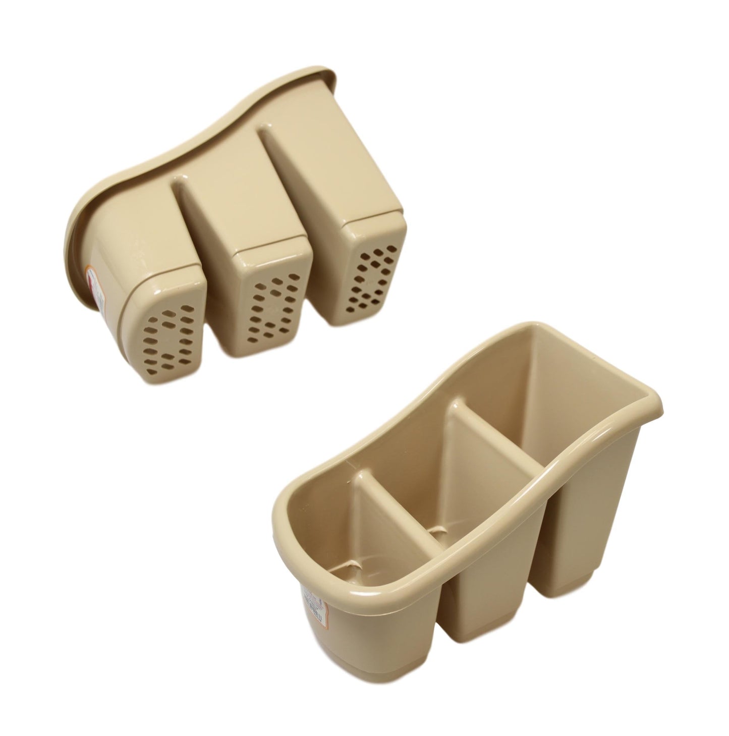 Dunya Basket Home Kitchen Sink Dish Cutlery Basket 3 Section Strainer Basket 14003 (Parcel Rate)