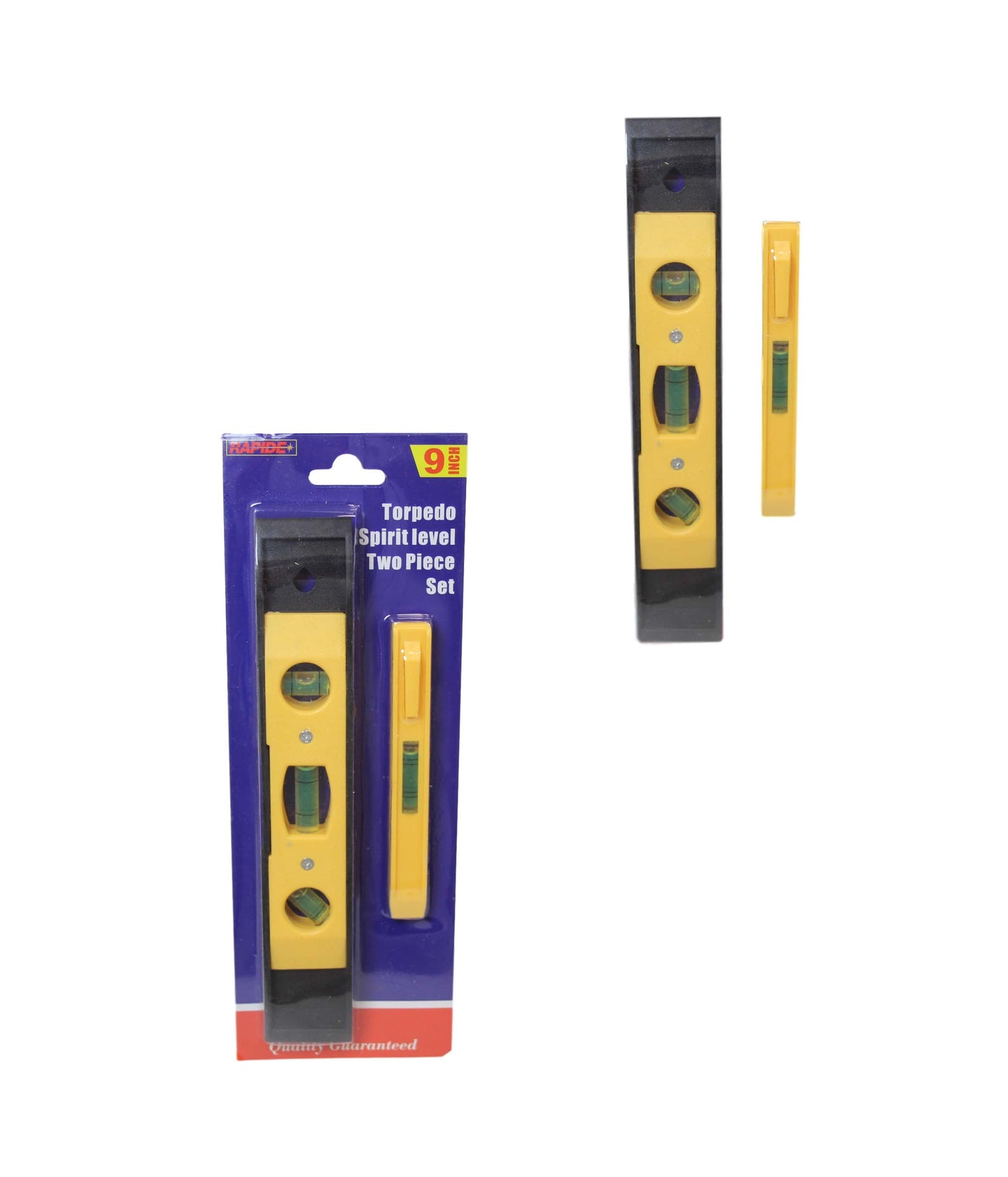 Rapide Builders Torpedo Spirit Level Set of 2 2194 (Parcel Rate)