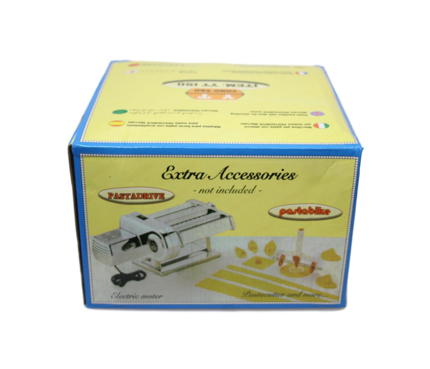 Stainless Steel Manual Pasta Noodle Dough Roller Maker Machine 9 x 14cm 2616 (Parcel Rate)