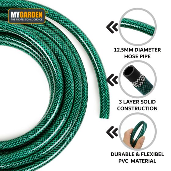 Garden Hose Pipe without Fitting 15 m 3053 (Parcel Rate)