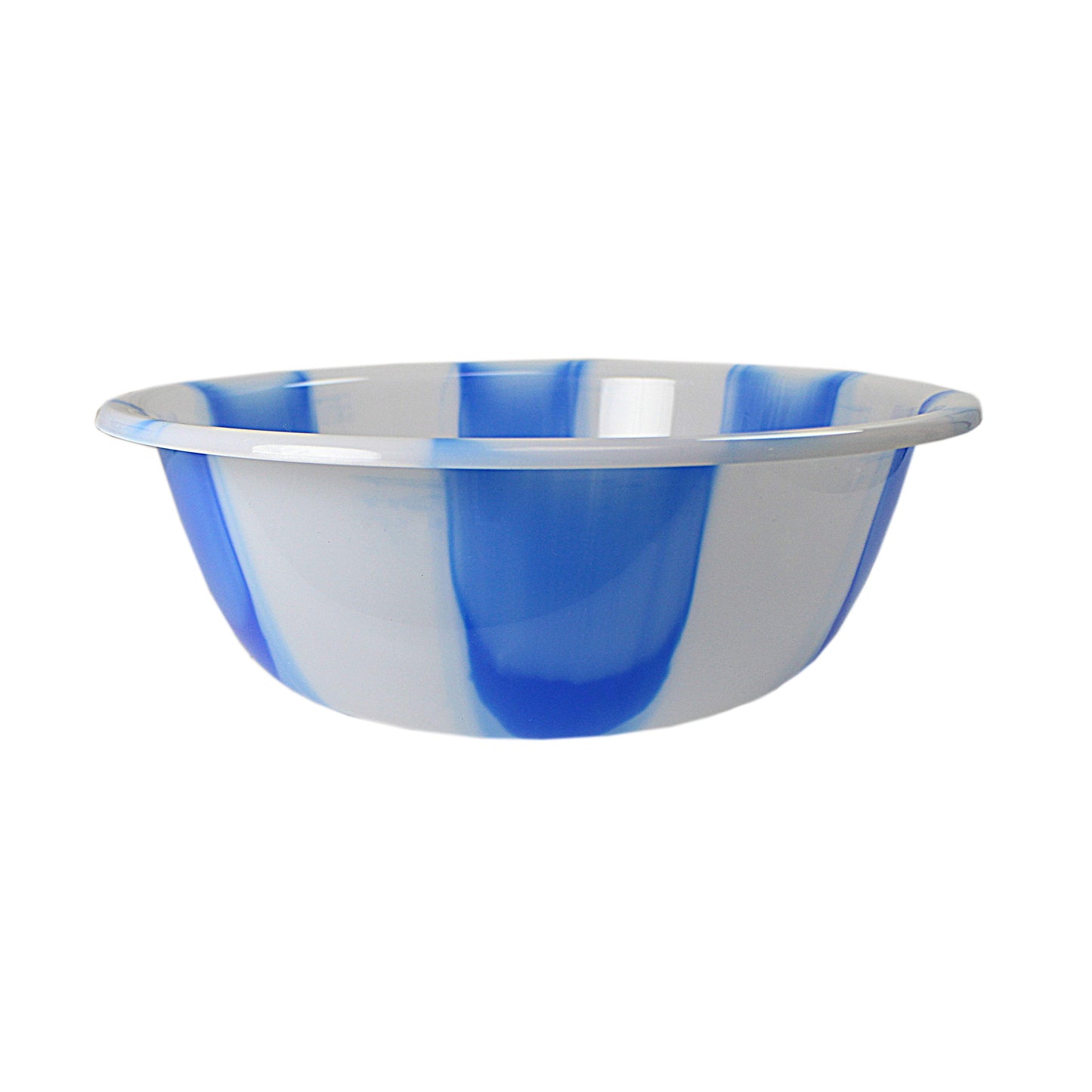 Tie Dye Print Plastic Kitchen Bowls Bowls Small 28 cm Assorted Colours 3064 (Parcel Rate)