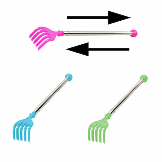 Extendable Back Scratcher 25 - 38 cm Assorted Colours 4834 (Parcel Rate)