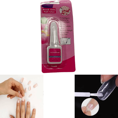 Nail Glue with Brush Applicator 6687 (Parcel Rate)