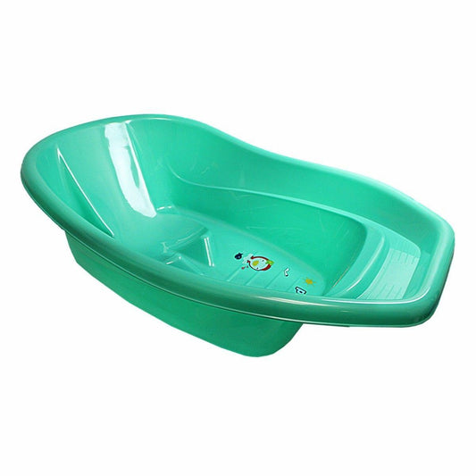 Plastic Baby Bath Ideal For Babies And Toddlers 70 x 43 cm Assorted Colours 0964 (Big Parcel Rate)