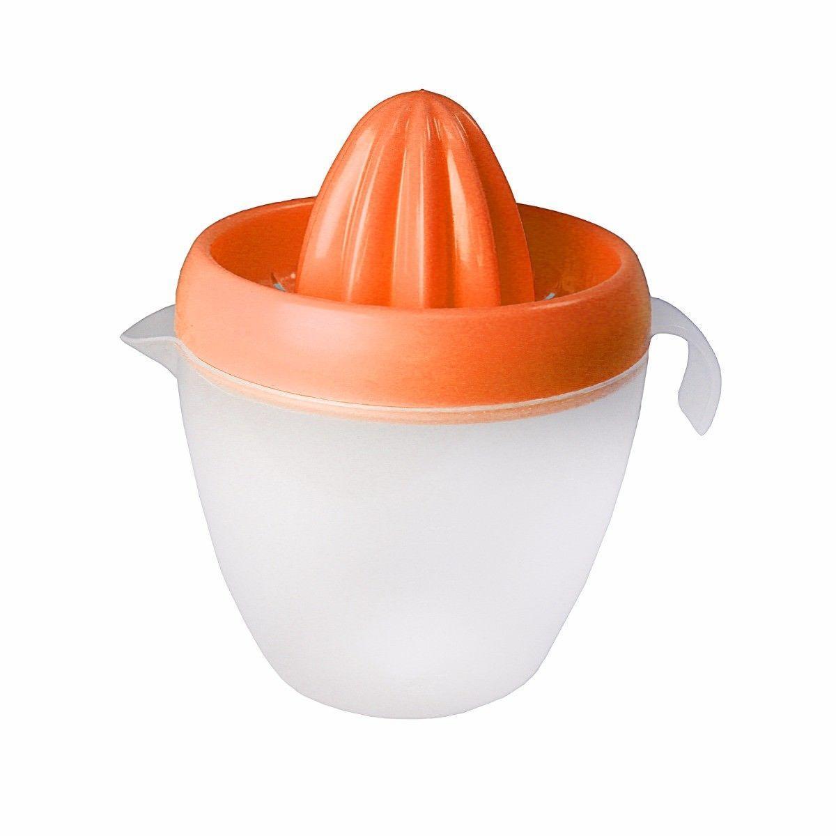 Plastic Lemon Orange Juice Squeezer 600ml Assorted Colours 4653 (Parcel Rate)