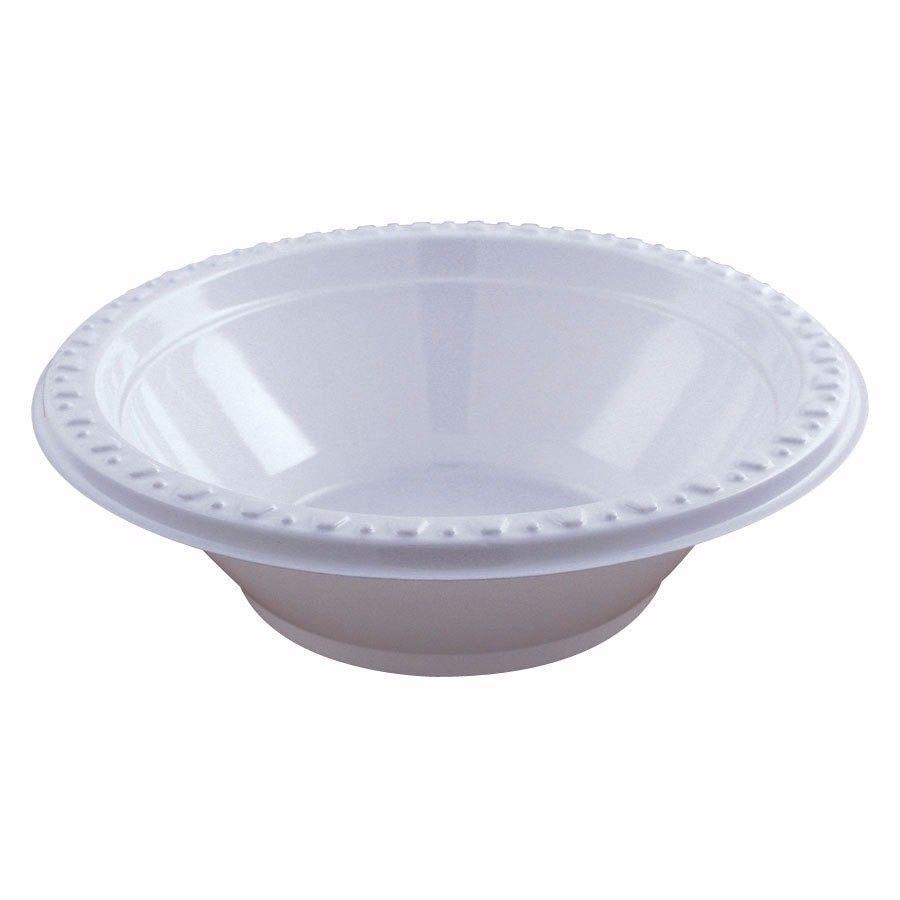 Disposable Catering & Party Plastic Bowls, 6'' Pack of 20   9584 (Parcel Rate)