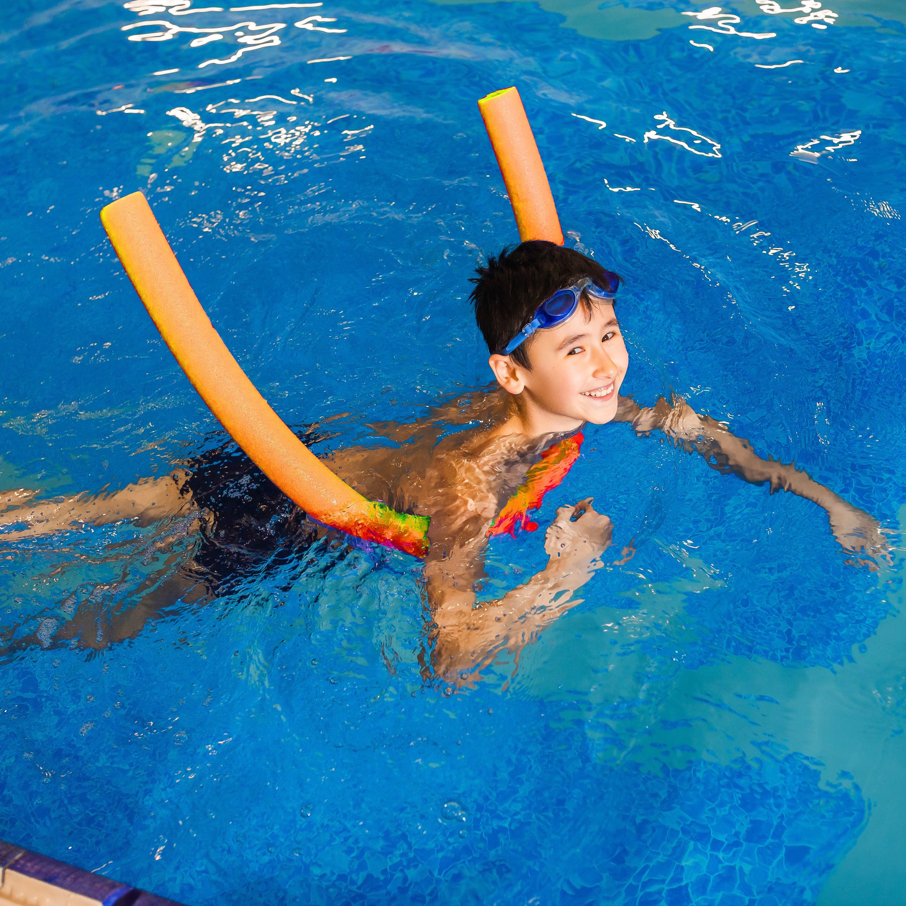 Swimming Pool Foam Noodle Tube 152cm Yellow 5001 Big Parcel Rate