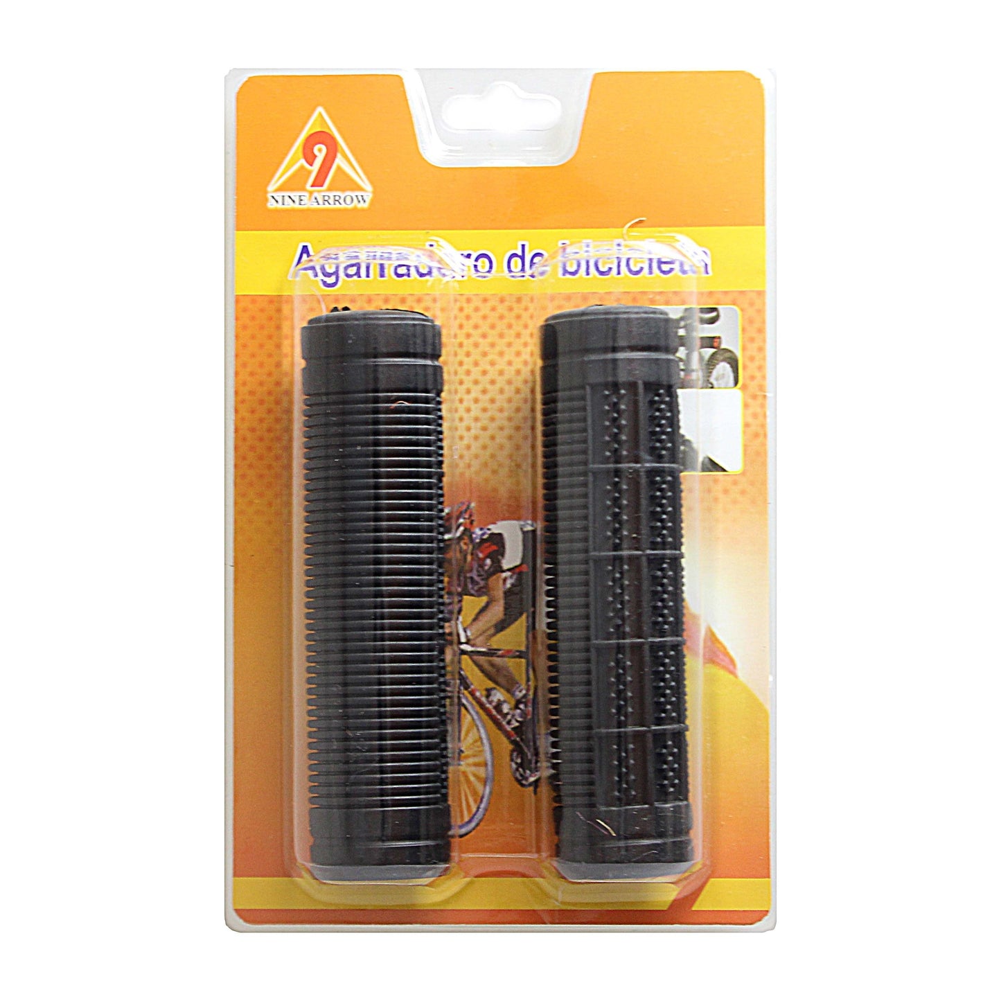 Bicycle Rubber Grip Handles Sweat Free 9 Arrow Grip Handles 2 Pack 1851 (Parcel Rate)