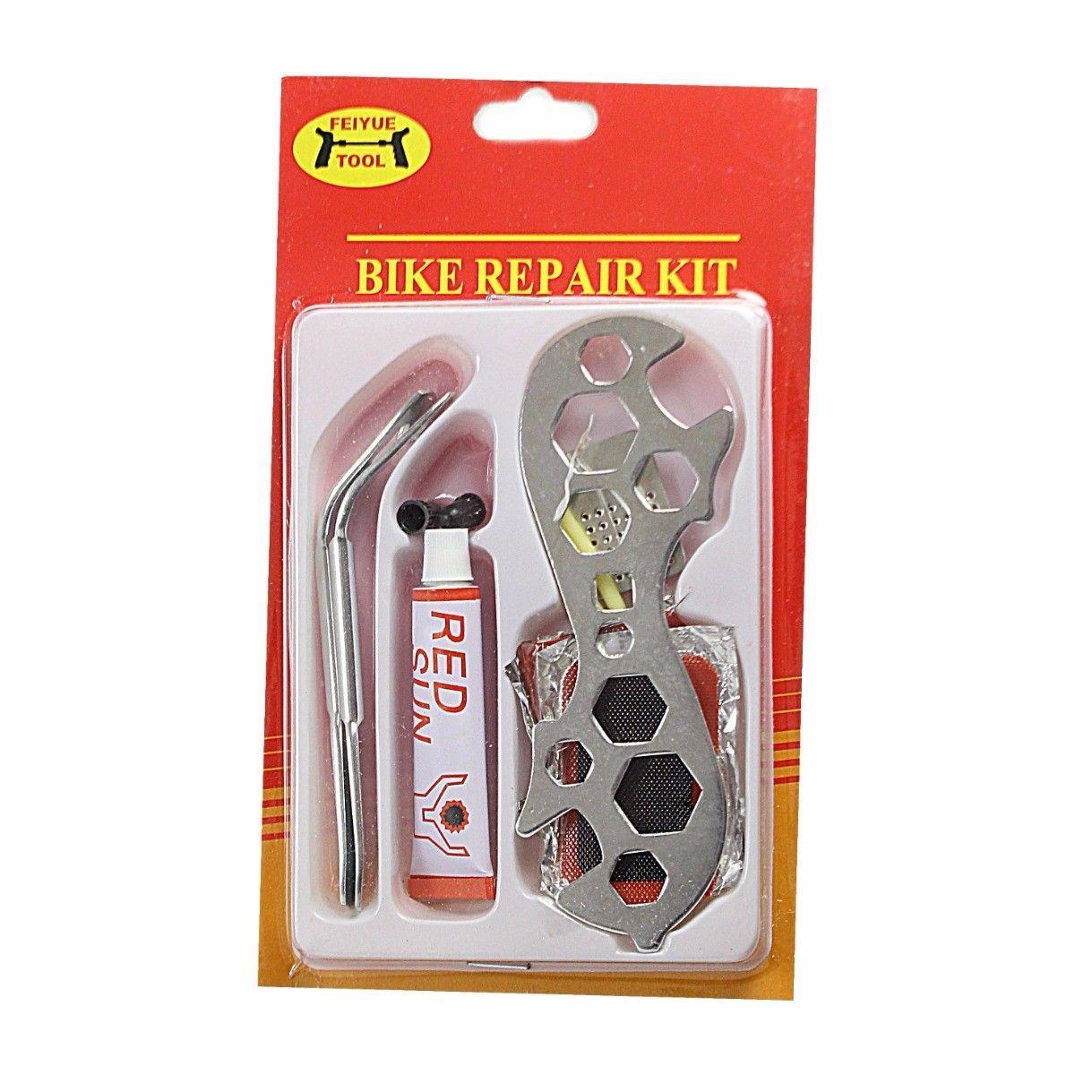 Bicycle Bike Cycling Wheel Tyre Puncture Repair Kit 1559 (Parcel Rate)