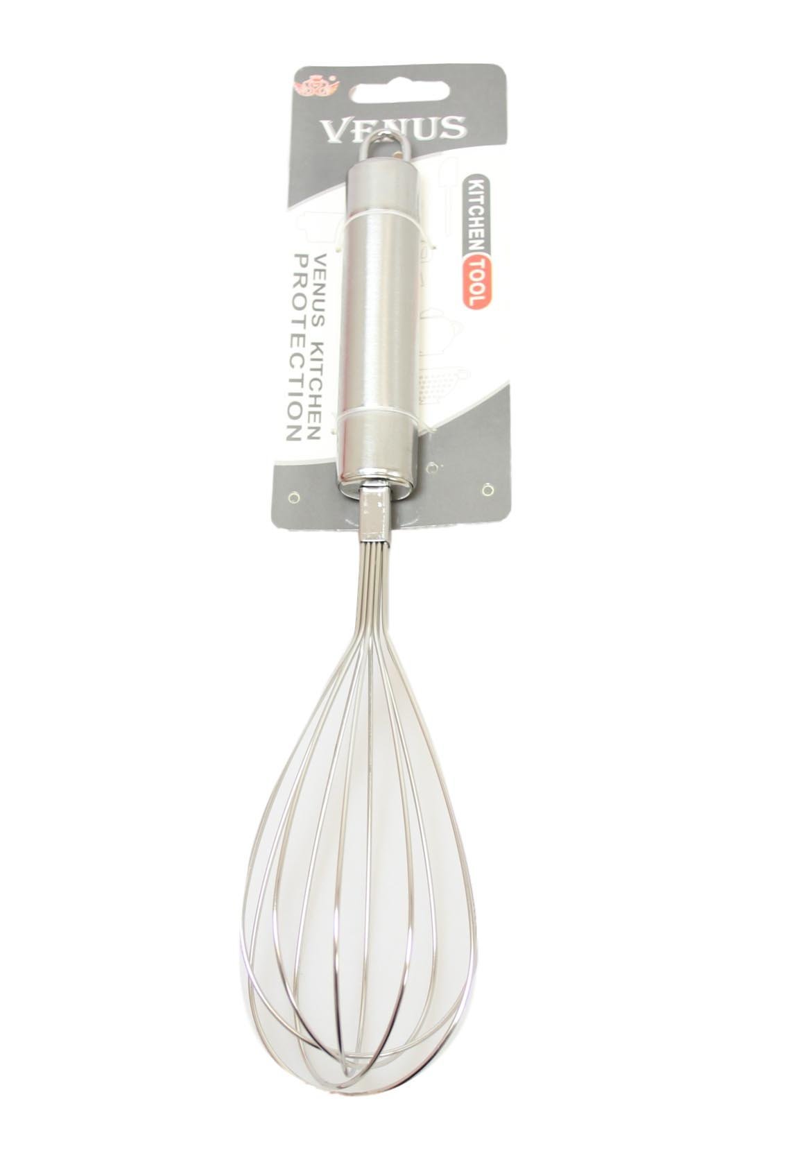 Stainless Steel Kitchen Whisk Egg Beater 26cm 5557 (Parcel Rate)