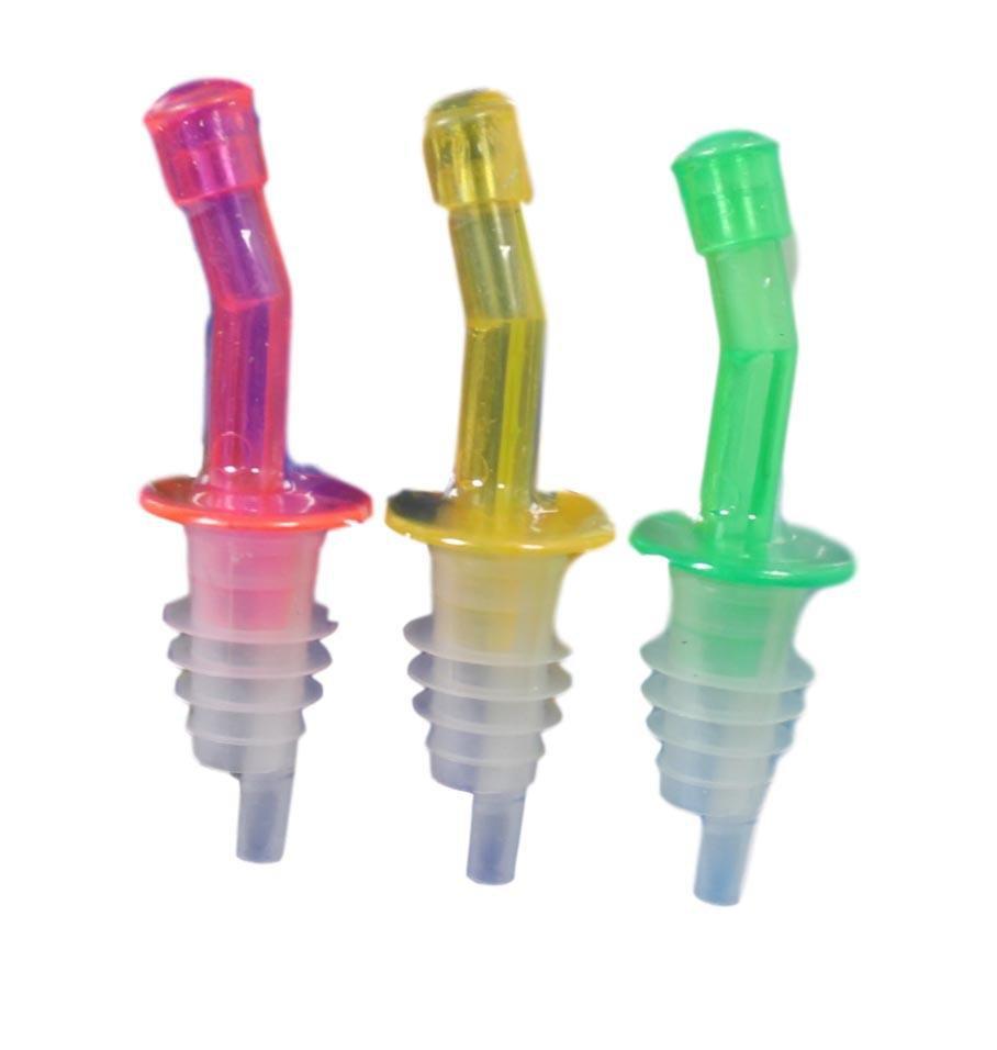 Plastic Bottle Stoppers 10 cm Set of 3 5604 (Parcel Rate)