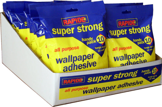 Rapide Super Strong Wallpaper Adhesive In Cdu 5962 (Parcel Rate)