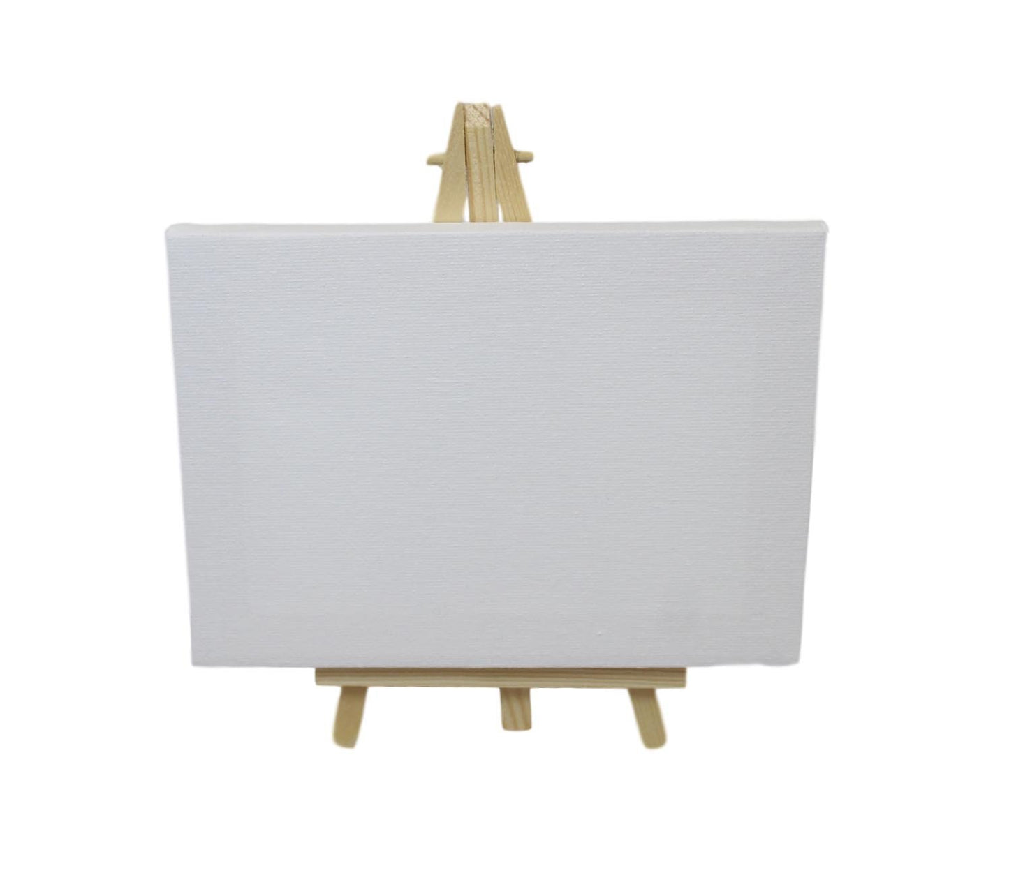 Mini White Painting Canvas with Stand 18 x 13 cm 6074 (Parcel Rate)