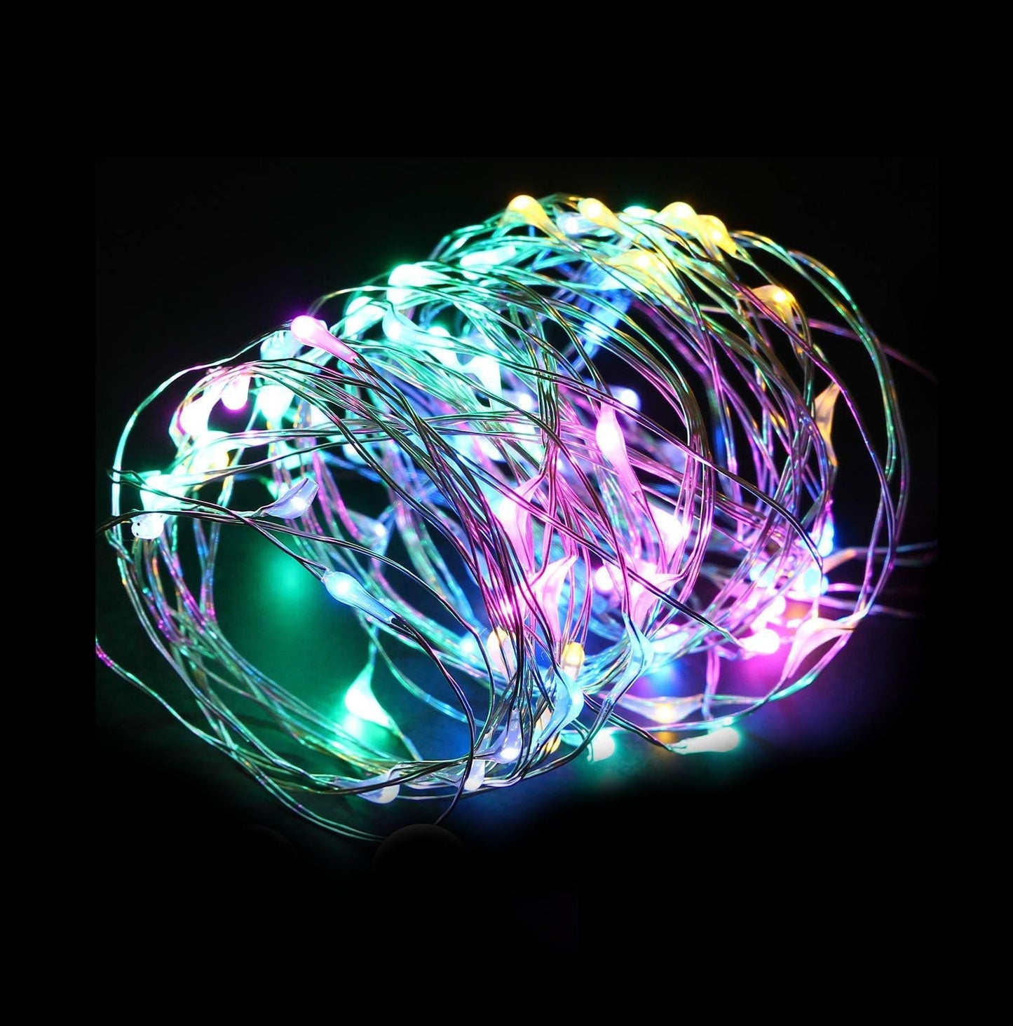 Multi Colour LED Fairy Lights 2m 6110 (Large Letter Rate)