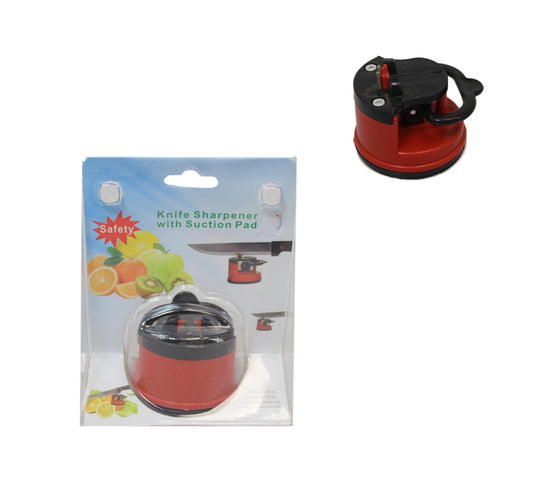 Knife Sharpener With Suction Pad Safety Knife Sharpener 6161 (Parcel Rate)