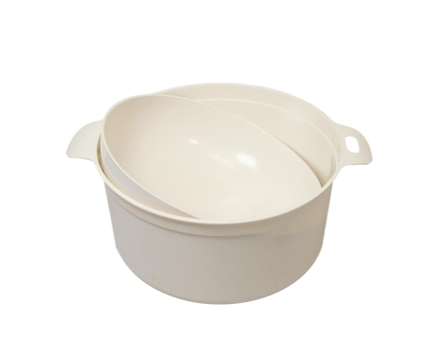 Kitchen Plastic Bowl and Lid Storage Pot Snacks Vegetable Fruits Bowl 17 x 8cm 6350 (Large Letter Rate)