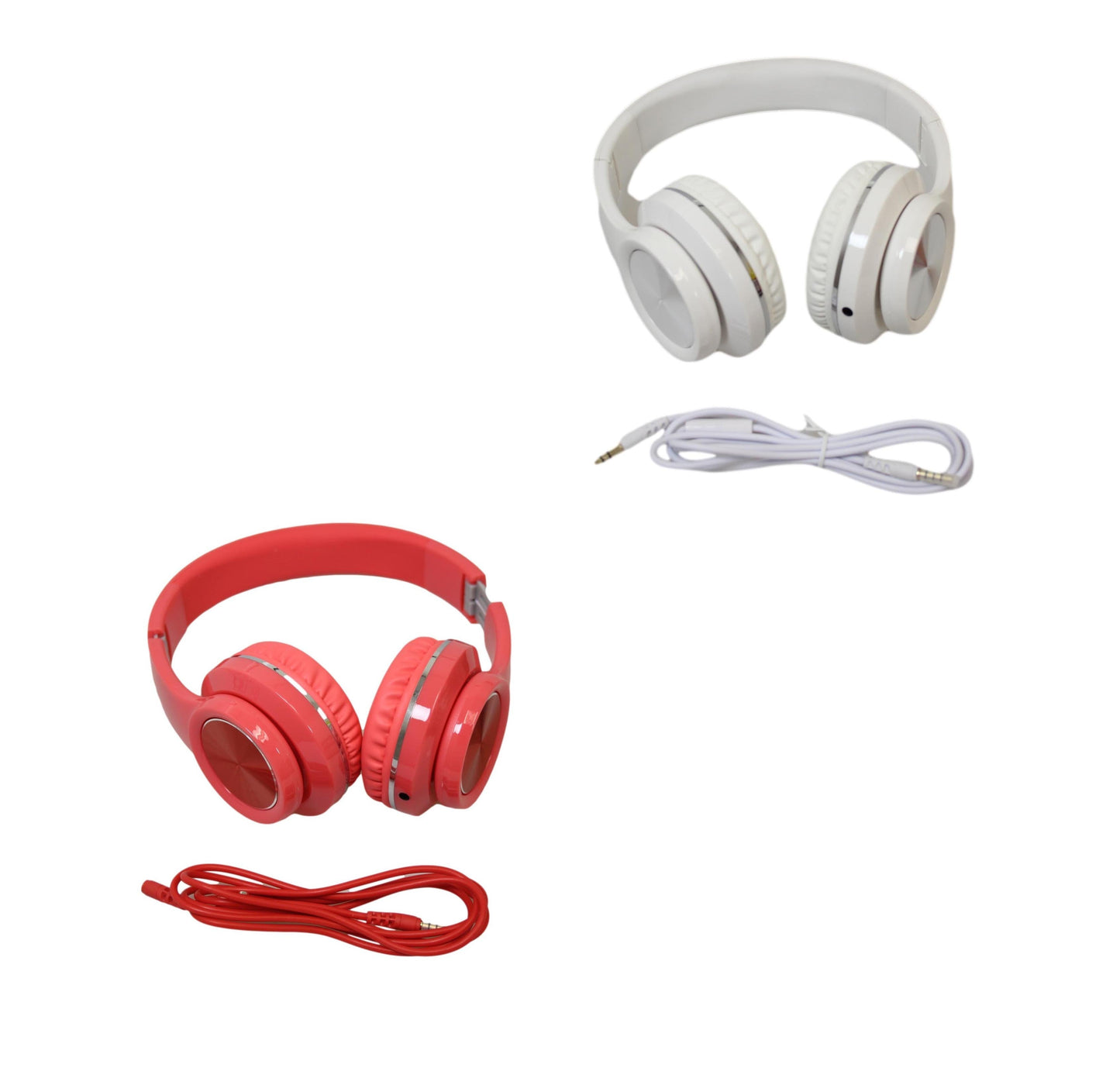 HZ Headphones Perfect Sound Quality Comfortable Fit White/ Red 20-20 000Hz  6583 (Parce Rate)