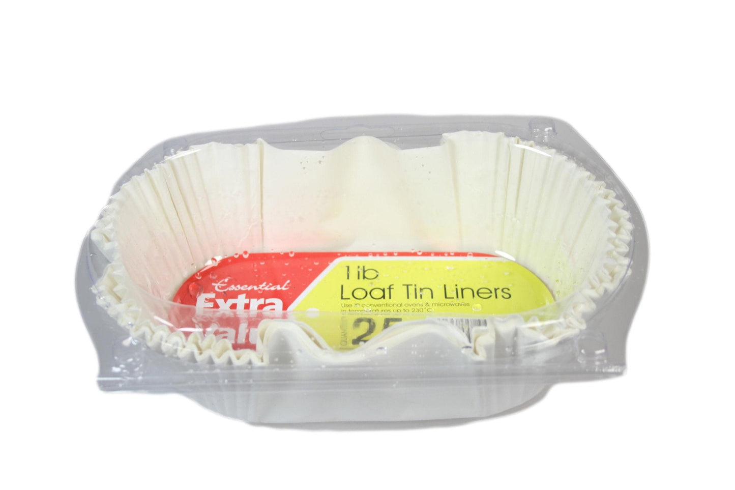 Loaf Tin Liners 1lb Pack Of 25 6848 VLOAFL1 A (Parcel Rate)