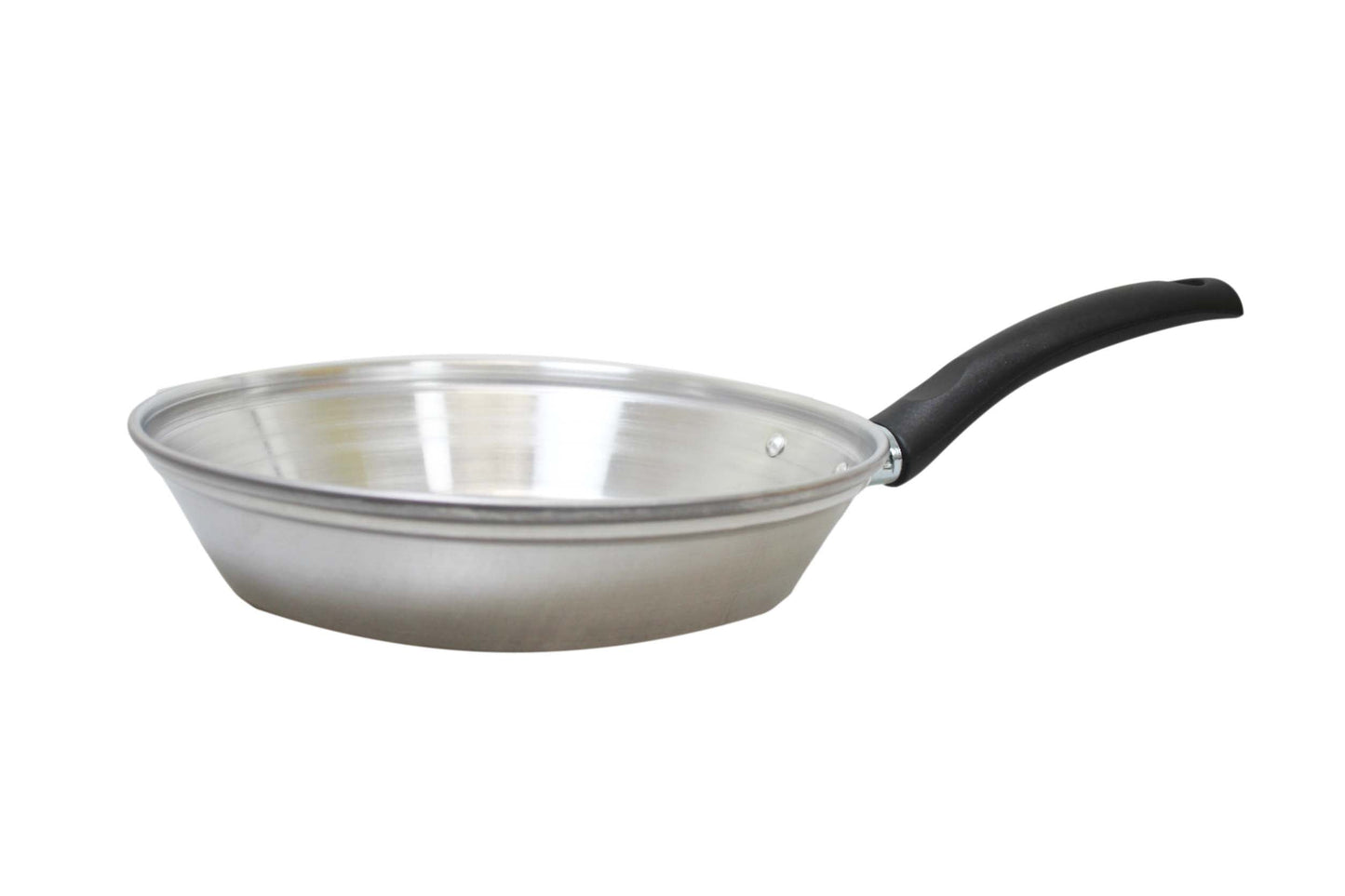 Non Stick Home Kitchen 4 Egg Poacher Pan 20cm With Long Safety Handle Egg Poacher 5.5cm 9101 (Parcel Rate)