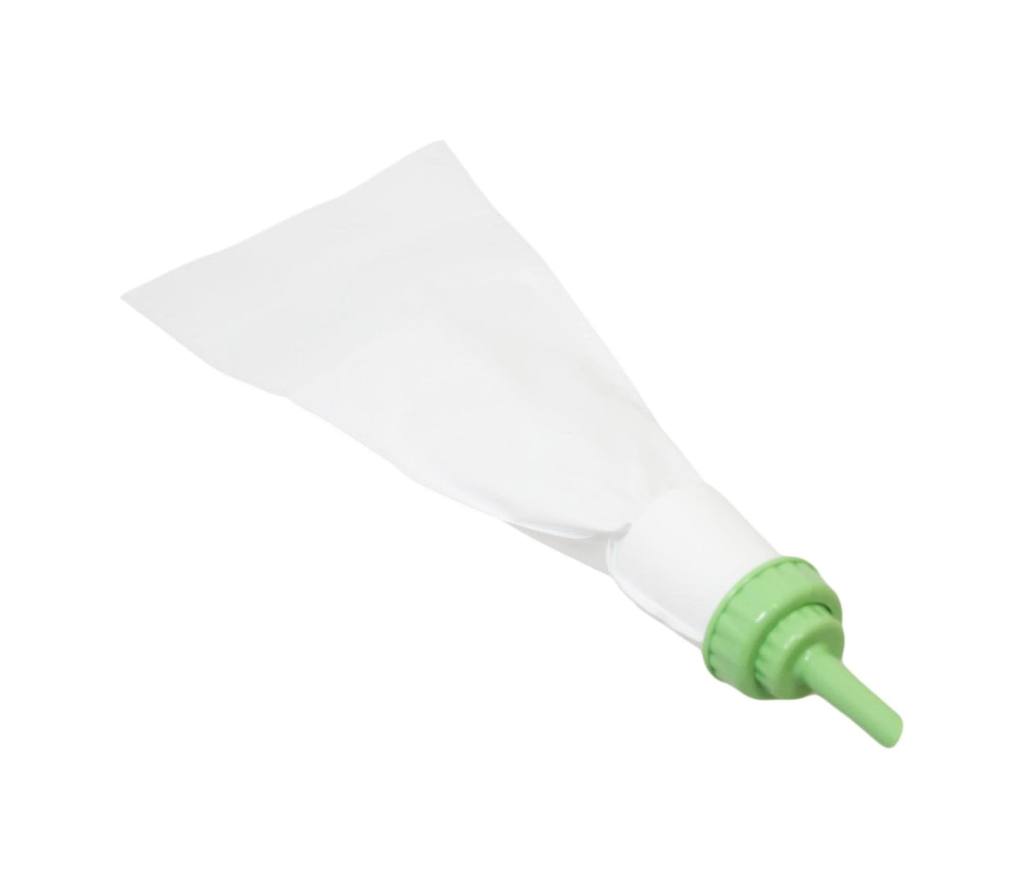 White Icing Bag with 9 Piping Nozzle Tips Assorted Colours AP1042 (Parcel Rate)