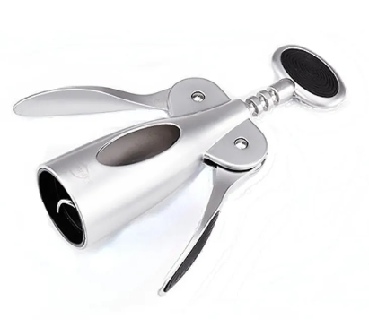 Heavy Metal Wine Bottle Opener with Side Grip 17 cm 7021 (Parcel Rate)