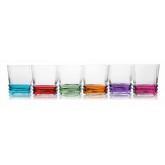 Elegan Coloured Whiskey Glasses 315cc Set of 6 ELG360OPTO (Parcel Rate)