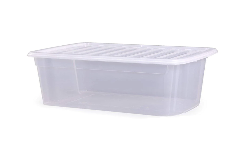 Plastic Cobalt Underbed Storage Box 30 Litre Assorted Colours LL5422 / ST30 (Big Parcel Rate)