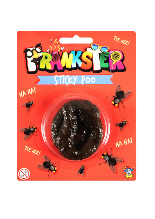 Children's Prankster Jokes Sticky Poo Realistic Soft Dog Poo N05252 (Parcel Rate)