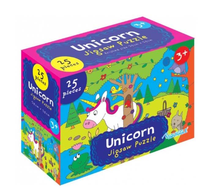 Children's Fun Playing Unicorn / Underwater Jigsaw Puzzle 25 Pieces Assorted Designs P2835 (Parcel Rate)