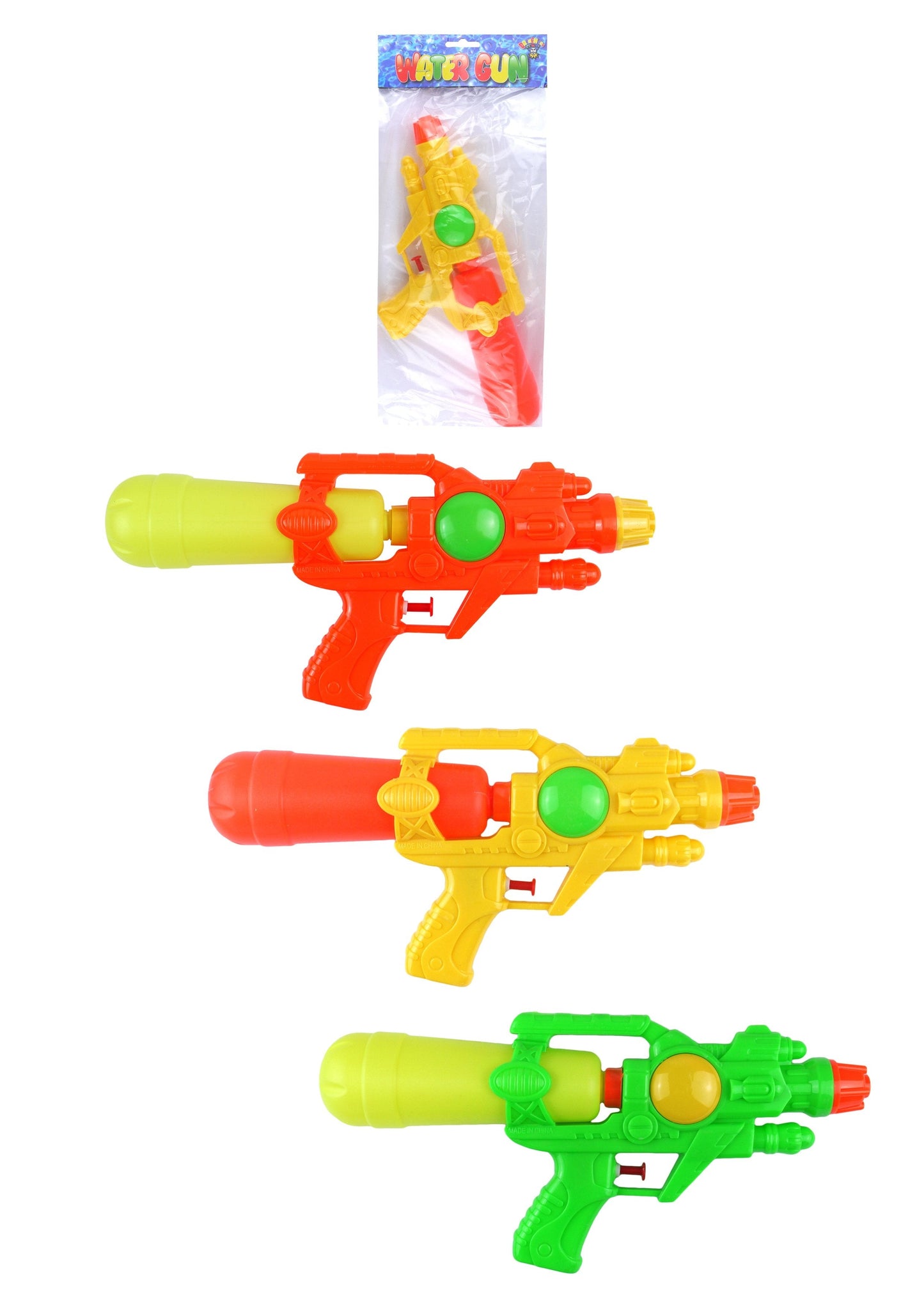 Childrens Fun Water Gun Outdoor Splash Gun Water Sports Fun 31cm R08291 (Parcel Rate)